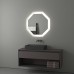 Зеркало Evoform Ledshine 80x80 с подсветкой 25.5 W - без выключателя - нейтральный белый свет