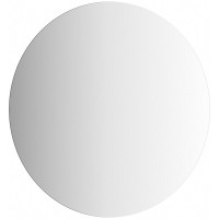 Зеркало Evoform Ledshine d80 с подсветкой 21 W - без выключателя - теплый белый свет