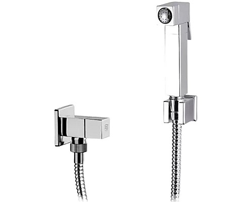 Гигиенический душ с запорным вентилем Remer 332RES Хром