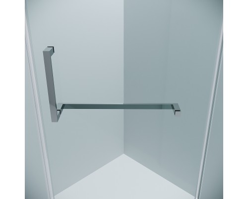 Душевой уголок Grossman Pragma 90х90 302.K33.03.9090.10.00 профиль Хром стекло прозрачное