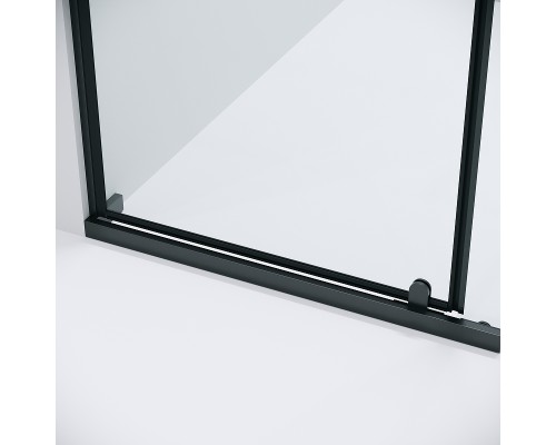 Душевая дверь Grossman Pragma 120 100.K33.03.120.21.00 профиль Черный матовый стекло прозрачное