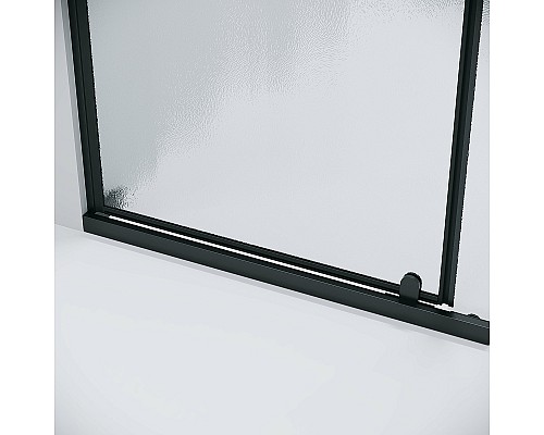 Душевой уголок Grossman Pragma 100х90 120.K33.03.1090.21.02 профиль Черный матовый стекло шиншилла