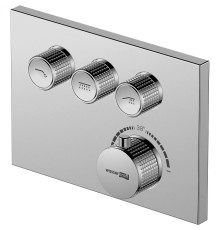 Смеситель для душа WasserKRAFT Dinkel с термостатом Хром