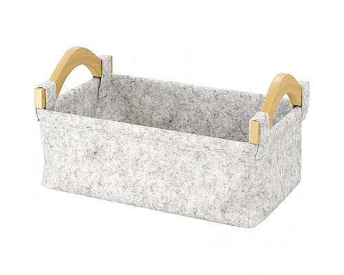 Корзина для аксессуаров WasserKRAFT Aula WB-110-S Серая