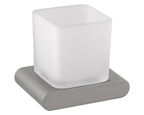 Стакан для зубных щеток Remer Lounge LN15NPO Никель матовый брашированный