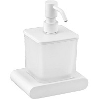 Дозатор для жидкого мыла Remer Lounge LN13BO Белый матовый