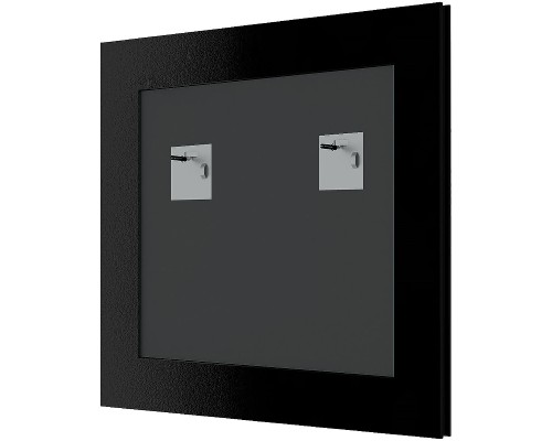 Зеркало Evoform Definite 69х69 BY 7487 в багетной раме - Черные дюны 32 мм