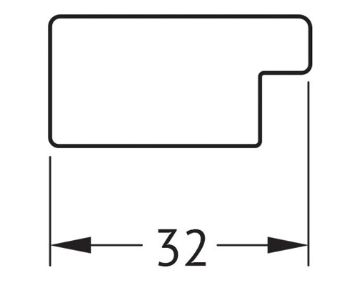 Зеркало Evoform Definite 69х69 BY 7487 в багетной раме - Черные дюны 32 мм