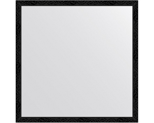 Зеркало Evoform Definite 69х69 BY 7487 в багетной раме - Черные дюны 32 мм