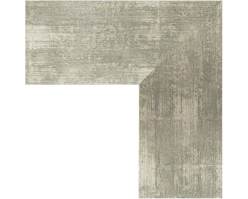 Зеркало Evoform Exclusive Floor 201х111 с фацетом в багетной раме - Алюминий 90 мм