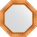 Зеркало Evoform Octagon 67х67 в багетной раме - Римское золото 88 мм