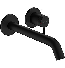 Смеситель для раковины Hansgrohe Tecturis S 73351670 Черный матовый