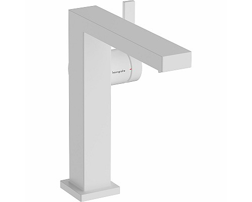 Смеситель для раковины Hansgrohe Tecturis E 73040700 Белый матовый