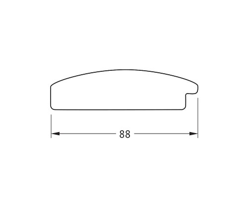 Зеркало Evoform Octagon 77х77 в багетной раме - Медная кольчуга 88 мм