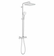 Душевая система Grohe Tempesta Cube 250 с термостатом Хром