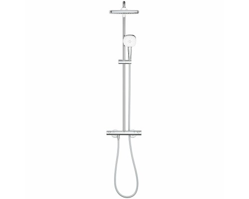 Душевая система Grohe Tempesta Cube 250 с термостатом Хром