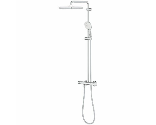 Душевая система Grohe Tempesta Cube 250 с термостатом Хром