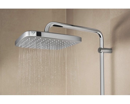 Душевая система Grohe Tempesta Cube 250 с термостатом Хром