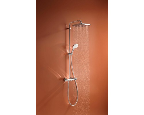 Душевая система Grohe Tempesta Cube 250 с термостатом Хром