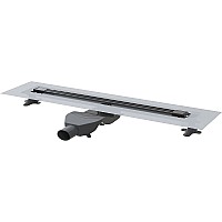 Душевой лоток Boheme B&T Infinity 80 981-80-GM с решеткой Оружейная сталь