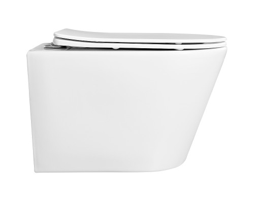 Комплект унитаза с инсталляцией Aquatek Set Aquatek Вега-1905-013 KK-1 с сиденьем Микролифт и Белой клавишей смыва