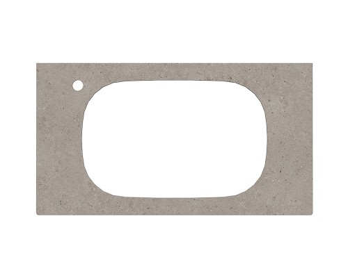 Столешница под раковину Kerama Marazzi Magica 90 MA.2.1.SG519920R\90 Серая матовая