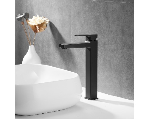 Смеситель для раковины Rose R28H Черный матовый