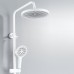 Душевая система Rose R39C Белая матовая