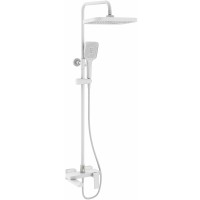Душевая система Rose R18C Белая матовая