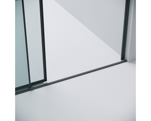 Душевая дверь Grossman Galaxy 110 100.K33.01.110.42.00 профиль Графит сатин стекло прозрачное