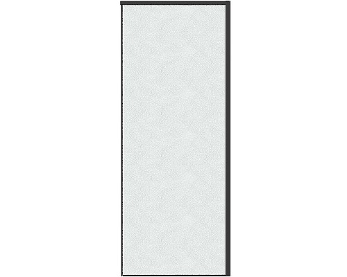 Душевая стенка Grossman Galaxy 80 200.K33.01.80.21.02 профиль Черный матовый стекло шиншилла