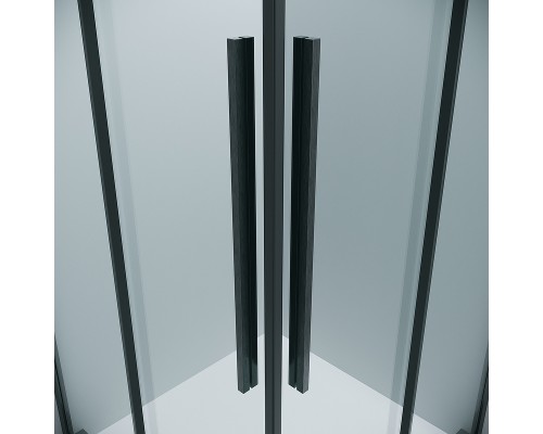 Душевой уголок Grossman Galaxy 80х80 300.K33.01.8080.42.00 профиль Графит сатин стекло прозрачное