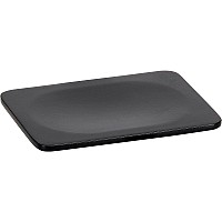 Мыльница Bemeta Organic Black 167108330 Черная матовая