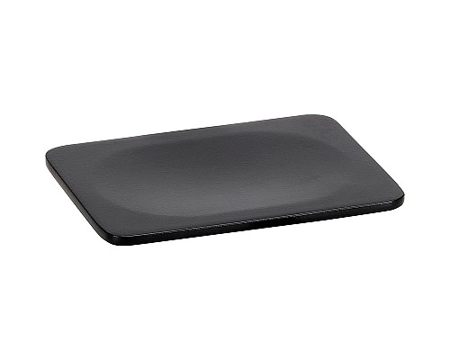 Мыльница Bemeta Organic Black 167108330 Черная матовая