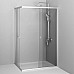 Душевой уголок AM.PM Sunny 120х90 W87G-403-12090-MT профиль Хром матовый стекло прозрачное