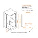 Душевой уголок RGW Classic CL-035B 90x90 350903599-14 профиль Черный матовый стекло прозрачное