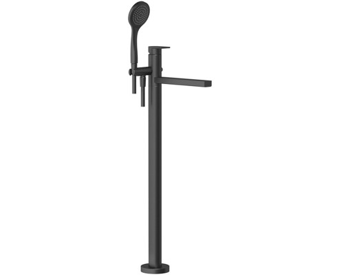 Смеситель для ванны Gessi Emporio Via Manzoni Черный матовый
