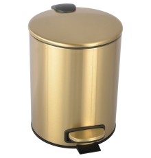 Ведро для мусора Boheme Uno 10426-MG Золото