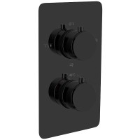 Смеситель для душа Boheme Cell 134-3-SGM с термостатом Оружейная сталь глянцевая