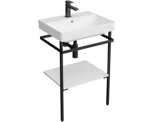 Консоль под раковину Kerama Marazzi Pro 55 Черная матовая