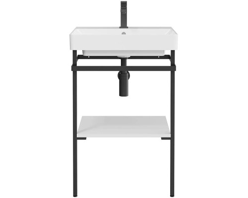 Консоль под раковину Kerama Marazzi Pro 55 Черная матовая