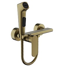 Гигиенический душ со смесителем Belz B55645-5 Золото матовое