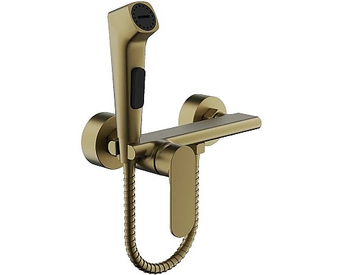 Гигиенический душ со смесителем Belz B55645-5 Золото матовое