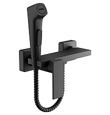 Гигиенический душ со смесителем Belz B55653-7 Черный матовый