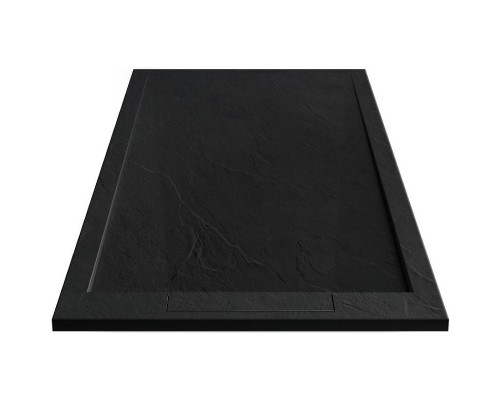Душевой поддон из искусственного камня Esbano Luxe ESP-LX119B 110x90 ESPLX 119B Черный матовый
