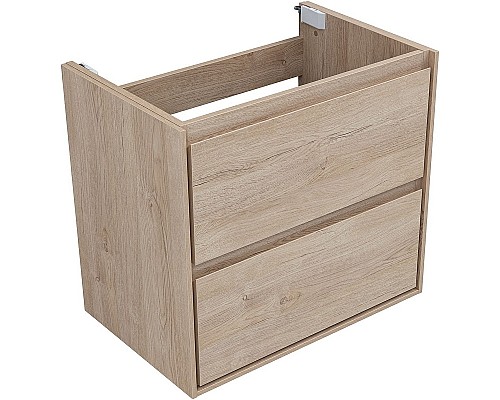 Тумба под раковину Aquanet Милан 70 336383 подвесная Дуб светлый