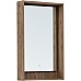 Зеркало Aquanet Милан 50 336397 с подсветкой Дуб рустикальный с сенсорным выключателем