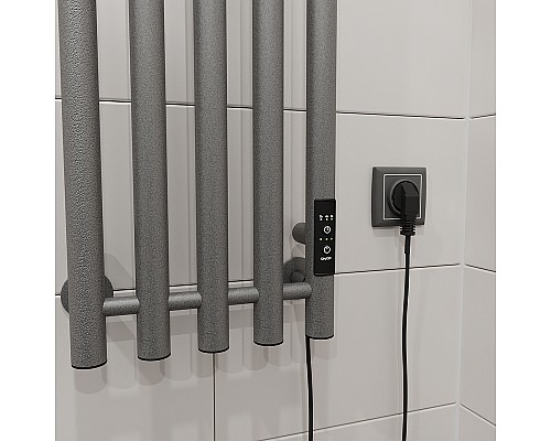 Электрический полотенцесушитель Altasan АргоЛюкс 120х27 АргоЛюкс12027Г Графит