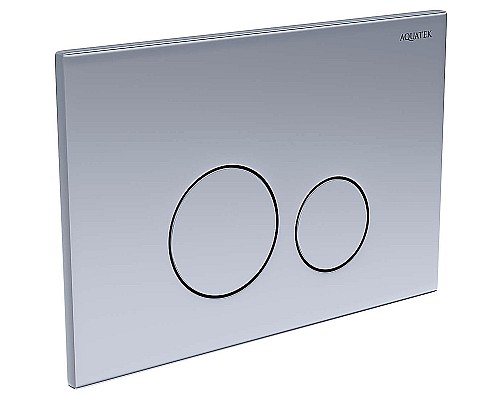 Клавиша смыва Aquatek KDI-0000036 Нержавеющая сталь