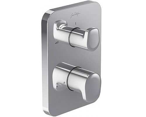 Смеситель для душа Jacob Delafon Модуло E98726-CP с термостатом Хром